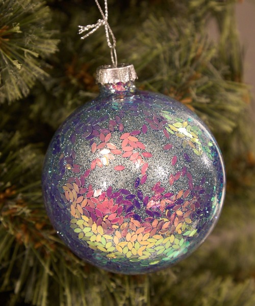 セール】【2025Xmas】ガラスボールオーナメント/直径8cm（インテリア