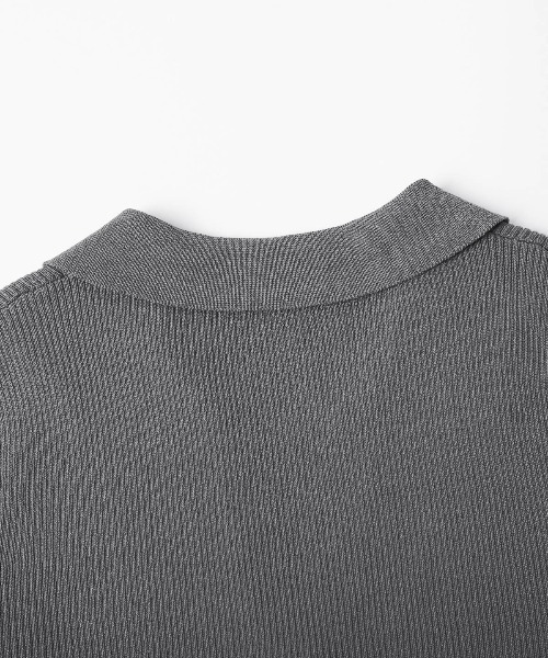 AMELY(エミリー)の「スキッパーデザインリブニットカーディガン(カーディガン/ボレロ・レディース・グレー/ブラック/モカ/ホワイト・フリー)」の19枚目の写真