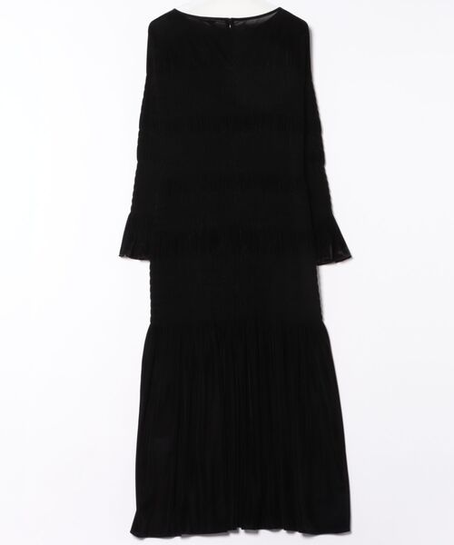 CLANE（クラネ）の「CLANE SHIRRING LONG ONEPIECE（ワンピース）」 - WEAR