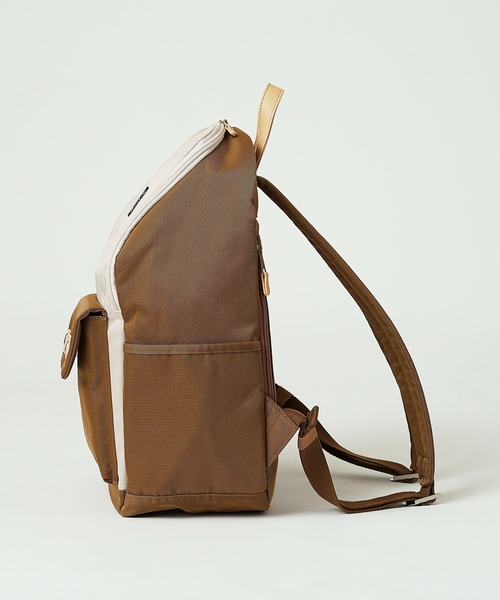 moz(モズ)の「【moz(モズ)】リュック バックパック ZZCI-03L-RN(ショルダーバッグ・レディース・ネイビー×ホワイト/ブラック/キャメル/ブラック×ゴールド・ONE SIZE)」の22枚目の写真