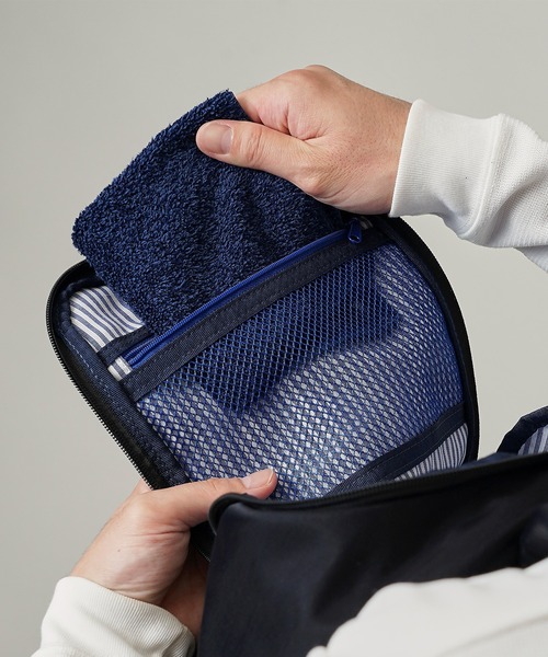 moz(モズ)の「【moz(モズ)】リュック バックパック ZZCI-03L-RN(ショルダーバッグ・レディース・ネイビー×ホワイト/ブラック/キャメル/ブラック×ゴールド・ONE SIZE)」の15枚目の写真