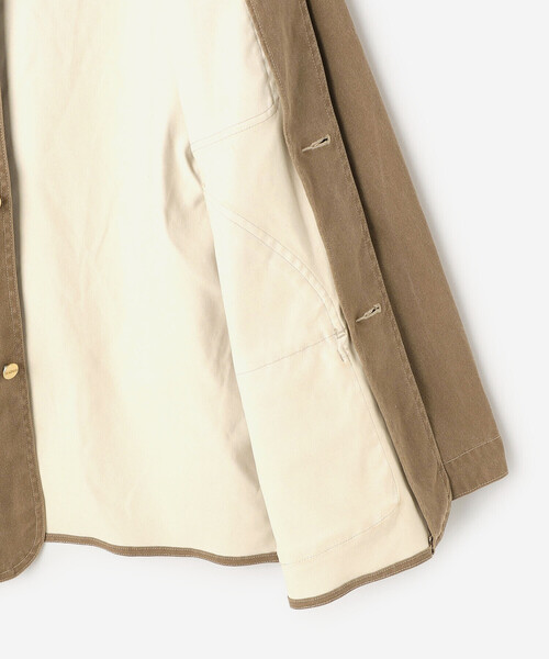 L.L.Bean(エルエルビーン)の「L.L.Bean | Bean's Prospect Harbor Field Coat MEN(カバーオール・メンズ・チャコール/ライトブラウン・M/L)」の14枚目の写真