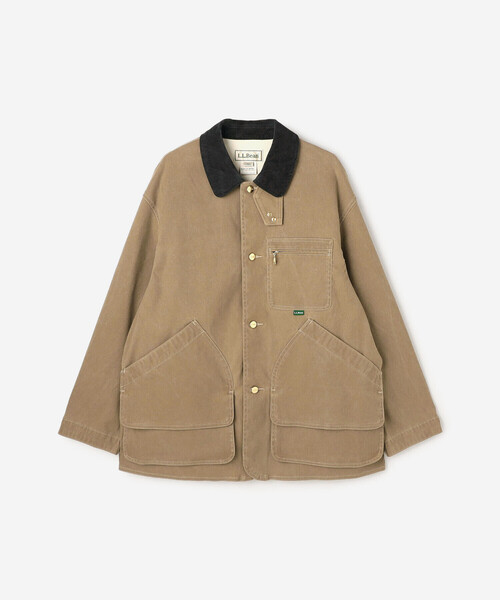 L.L.Bean(エルエルビーン)の「L.L.Bean | Bean's Prospect Harbor Field Coat MEN(カバーオール・メンズ・チャコール/ライトブラウン・M/L)」の22枚目の写真