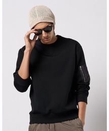 utility pocket sweatshirt