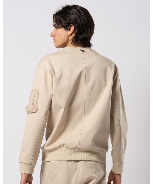 wjk(ダヴルジェイケイ)の「utility pocket sweatshirt(スウェット・メンズ・ブラック/ライトベージュ/トップグレー・SMALL/MEDIUM/LARGE/X-LARGE)」の6枚目の写真