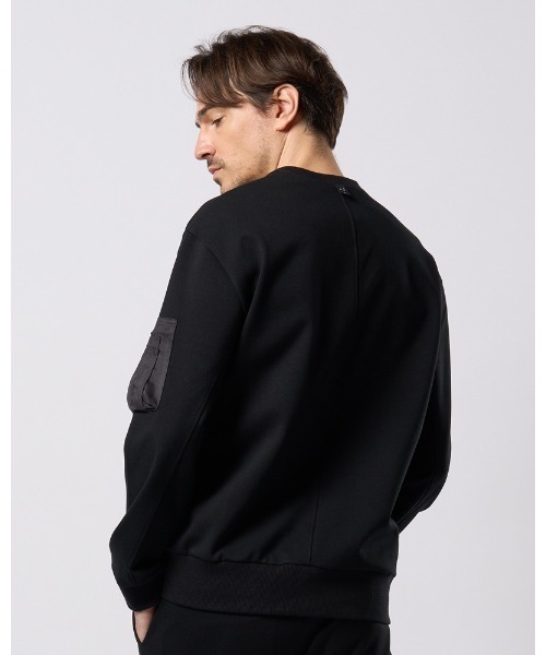 wjk(ダヴルジェイケイ)の「utility pocket sweatshirt(スウェット・メンズ・ブラック/ライトベージュ/トップグレー・SMALL/MEDIUM/LARGE/X-LARGE)」の9枚目の写真