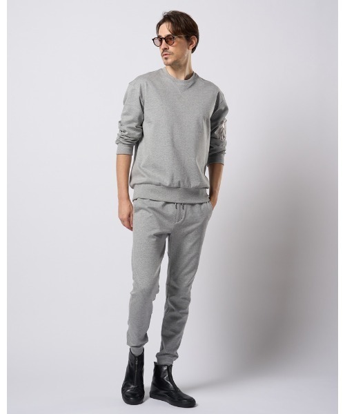 wjk(ダヴルジェイケイ)の「utility pocket sweatshirt(スウェット・メンズ・ブラック/ライトベージュ/トップグレー・SMALL/MEDIUM/LARGE/X-LARGE)」の17枚目の写真