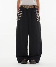 WISH FOR EVER(EBbVtH[Go[)EYELET DESIGN SWEAT PANTS / ACbgfUCXEFbgpc(XEFbgpc)