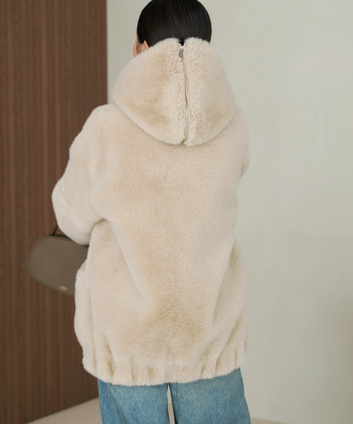 Vegancode / ヴィ―ガンコード FAUX FUR ブルゾン（その他アウター