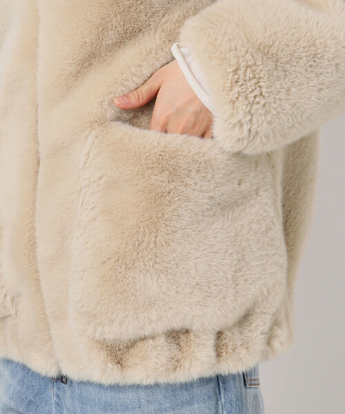 Vegancode / ヴィ―ガンコード FAUX FUR ブルゾン（その他アウター