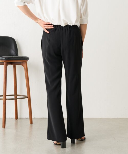 LIVETART（リヴェタート）の「トロミフロントスリットパンツ（その他パンツ・レディース・ブラック・1/0）」の16枚目の写真