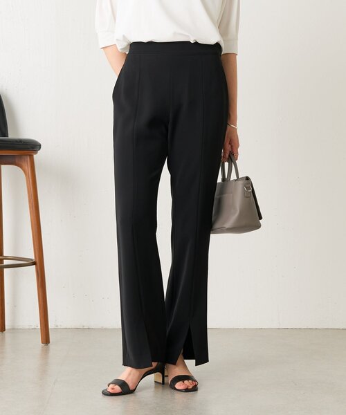 LIVETART（リヴェタート）の「トロミフロントスリットパンツ（その他パンツ・レディース・ブラック・1/0）」の17枚目の写真