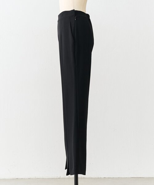 LIVETART（リヴェタート）の「トロミフロントスリットパンツ（その他パンツ・レディース・ブラック・1/0）」の10枚目の写真