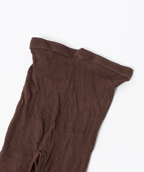 SWEDISH STOCKING（スウェディッシュストッキングス）の「＜SWEDISH STOCKINGS＞Rosa レース タイツ＜ Select by EMMEL REFINES ＞（タイツ/ストッキング・レディース・ダークブラウン/ブラック/オフホワイト・S）」の9枚目の写真