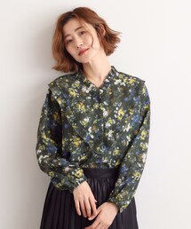 grove｜グローブのシャツ/ブラウス（花柄・ボタニカル柄）通販