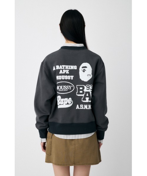 BP/MS RELAXED FIT クルーネックトップス（スウェット）｜MOUSSY