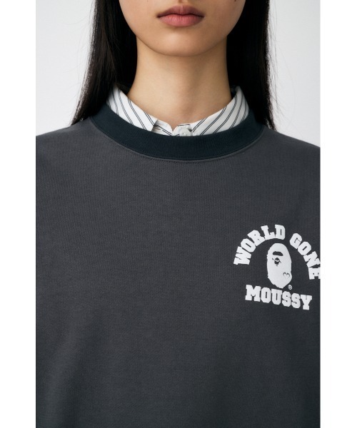 BP/MS RELAXED FIT クルーネックトップス（スウェット）｜MOUSSY
