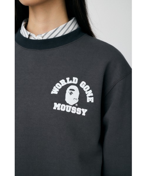 BP/MS RELAXED FIT クルーネックトップス（スウェット）｜MOUSSY