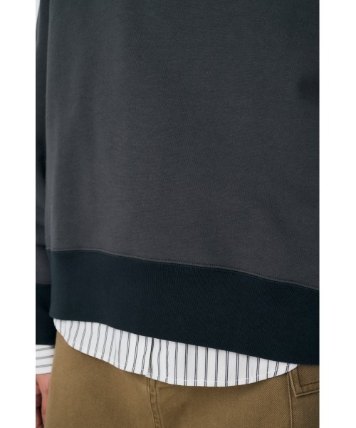 BP/MS RELAXED FIT クルーネックトップス（スウェット）｜MOUSSY