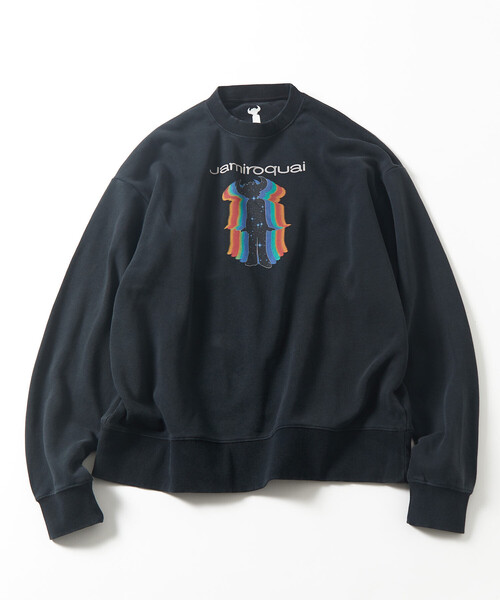 FREAK'S STORE(フリークスストア)の「【EXCLUSIVE】 Jamiroquai L/S SWT / ジャミロクワイ ロングスリーブスウェット(スウェット・メンズ・ブラック/オフホワイト・MEDIUM/LARGE/X-LARGE)」の5枚目の写真