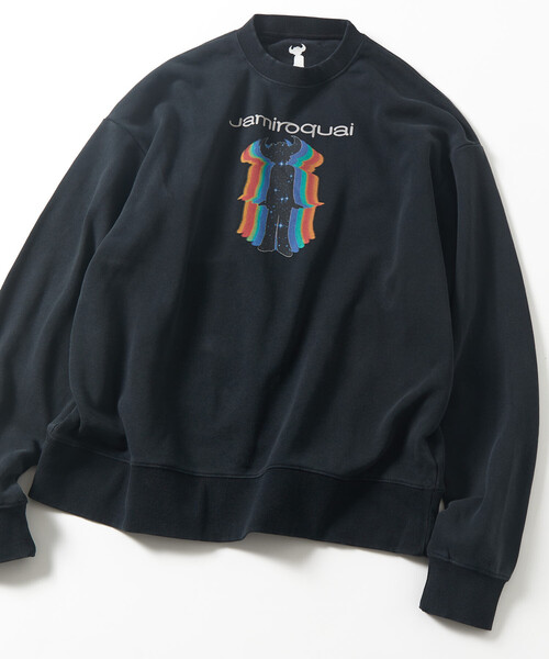 FREAK'S STORE(フリークスストア)の「【EXCLUSIVE】 Jamiroquai L/S SWT / ジャミロクワイ ロングスリーブスウェット(スウェット・メンズ・ブラック/オフホワイト・MEDIUM/LARGE/X-LARGE)」の6枚目の写真