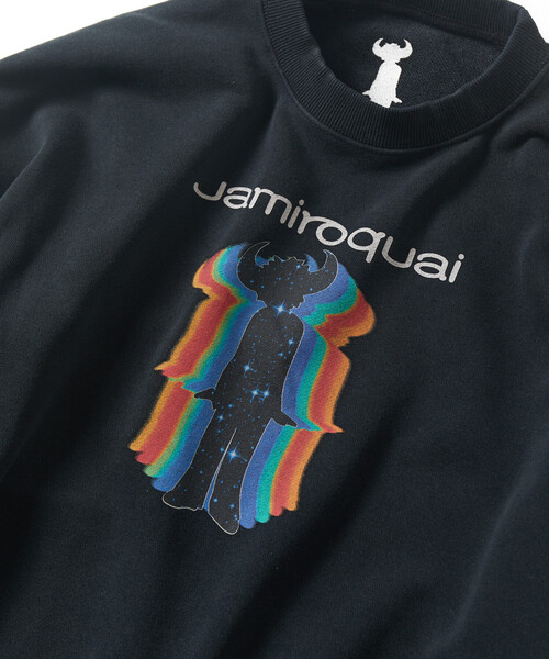 FREAK'S STORE(フリークスストア)の「【EXCLUSIVE】 Jamiroquai L/S SWT / ジャミロクワイ ロングスリーブスウェット(スウェット・メンズ・ブラック/オフホワイト・MEDIUM/LARGE/X-LARGE)」の8枚目の写真