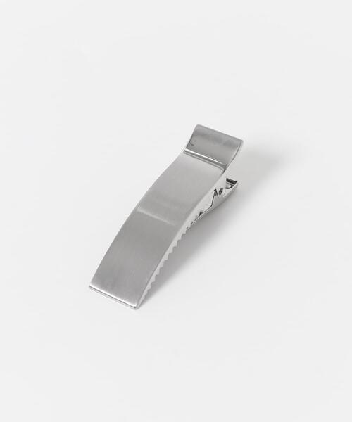 SMELLY（スメリー）の「シンプルメタルヘアクリップ（バレッタ/ヘアクリップ・レディース・シルバー・-）」の8枚目の写真