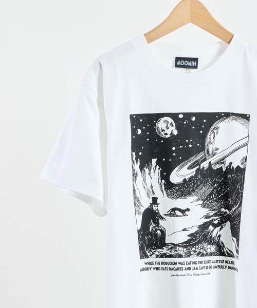 MOOMIN / ムーミン 】 プレミアムTシャツ たのしい（飛行おに） WNI（T