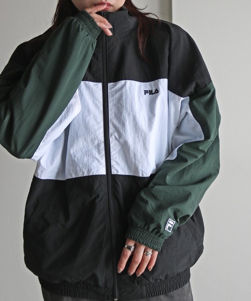 FILA/フィラ】 切替ナイロンジャケット（ナイロンジャケット）｜FILA