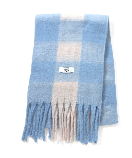 algy（アルジー）の「アソートマフラー（マフラー・キッズ・ピンク/ミント/ブラック/サックスブルー・FREE）」の13枚目の写真