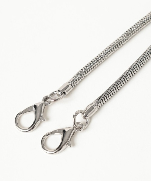 LEPSIM(レプシィム)の「ミニスパンコールバッグ 601368(ショルダーバッグ・レディース・オフホワイト/シルバー/ブラック・ONE SIZE)」の12枚目の写真