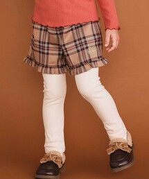 SLAP SLIP | 【お揃い】レギンスドッキングチェックショートパンツ(80~130cm)(その他パンツ)