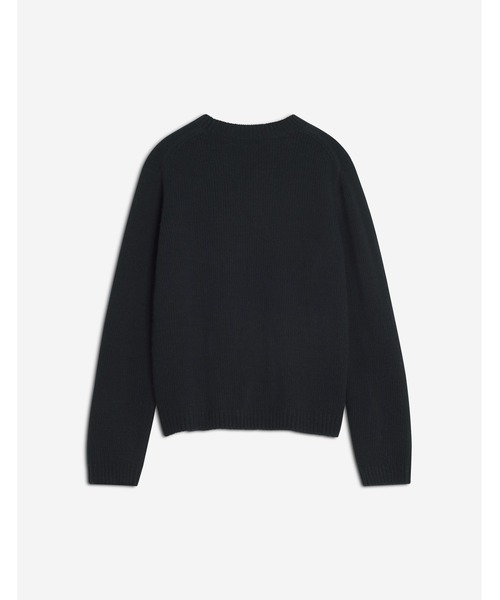 Maison Kitsune（メゾンキツネ）の「DRESSED FOX INTARSIA WOOL JUMPER（ニット/セーター・レディース・オフホワイト/ブラック・M/S/XS/L）」の10枚目の写真