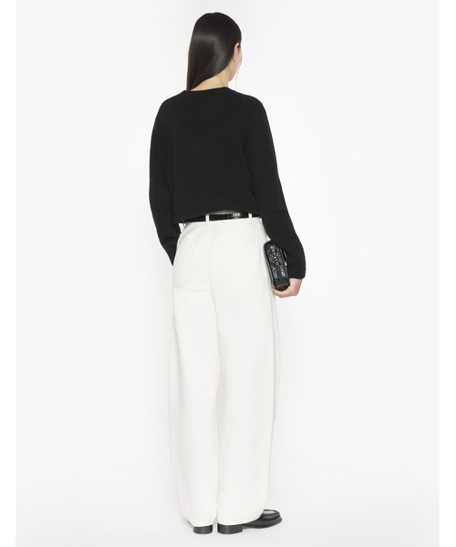 Maison Kitsune（メゾンキツネ）の「DRESSED FOX INTARSIA WOOL JUMPER（ニット/セーター・レディース・オフホワイト/ブラック・M/S/XS/L）」の12枚目の写真