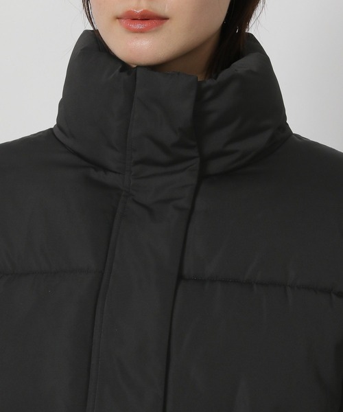 LAKOLE（ラコレ）の「スタンドカラーパファージャケット / 496681（ブルゾン・レディース・アイボリー/ブラウン系その他/ブラック・MEDIUM/LARGE）」の18枚目の写真