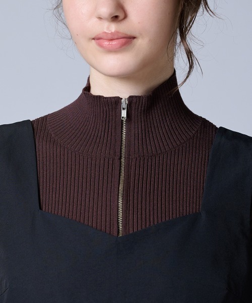 DOUBLE STANDARD CLOTHING（ダブルスタンダードクロージング）の「ティアードキャミワンピース（ワンピース・レディース・ブラック・38/36）」の4枚目の写真