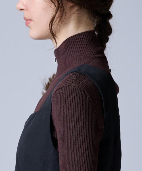 DOUBLE STANDARD CLOTHING（ダブルスタンダードクロージング）の「ティアードキャミワンピース（ワンピース・レディース・ブラック・38/36）」の5枚目の写真