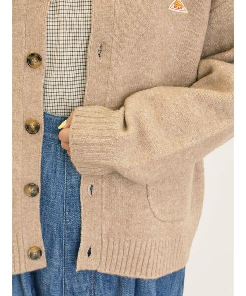 Samansa Mos2(サマンサ モスモス)の「【KELTY×Samansa Mos2】クルーネックカーディガン(カーディガン/ボレロ・レディース・チャコールグレー/レッド/ベージュ/イエロー・F)」の22枚目の写真