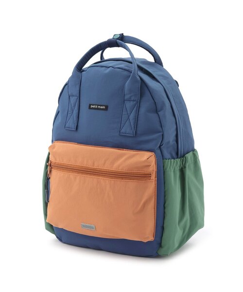 petit main（プティマイン）の「【スマイルシリーズ】リュック (Mサイズ)（バックパック/リュック・キッズ・ネイビー/ブラック/レッド/ピンク/グリーン/レインボー/ブルー系その他/ライトピンク/カラフル/ラベンダー・M）」の10枚目の写真