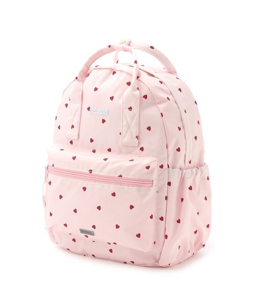 petit main（プティマイン）の「【スマイルシリーズ】リュック (Mサイズ)（バックパック/リュック・キッズ・ネイビー/ブラック/レッド/ピンク/グリーン/レインボー/ブルー系その他/ライトピンク/カラフル/ラベンダー・M）」の6枚目の写真