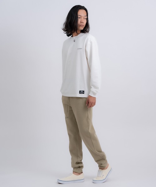 STONE  ホワイト スウェットパンツ THE STANDARD スウェットパンツ ジャージ WEGO/「セットアップ対応商品