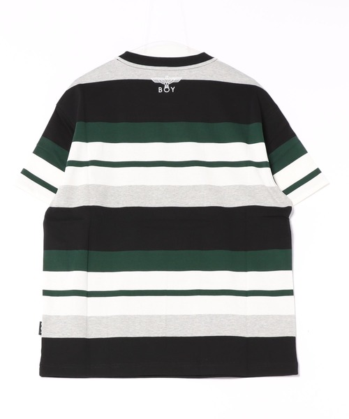 BOY LONDON(ボーイロンドン)の「【BOY LONDON】COLLEGE BORDER TEE(Tシャツ/カットソー・メンズ・グリーン・MEDIUM/X-LARGE/LARGE)」の10枚目の写真