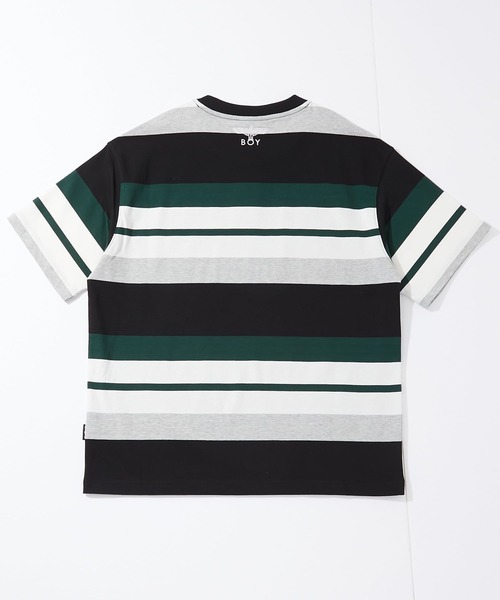 BOY LONDON(ボーイロンドン)の「【BOY LONDON】COLLEGE BORDER TEE(Tシャツ/カットソー・メンズ・グリーン・MEDIUM/X-LARGE/LARGE)」の11枚目の写真