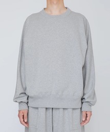 【RAINMAKER/レインメーカー】ONE-SIDE KIMONO SLEEVE SWEATSHIRT_LOOSE FIT