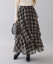 one after another NICE CLAUP | ティアードロングスカート(スカート)