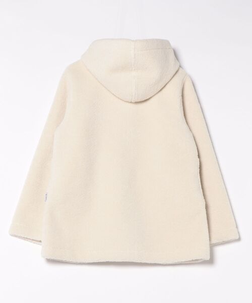 Arnold Palmer（アーノルドパーマー）の「ボア フーディ ショートコート（その他アウター・レディース・ブラック/ブラウン/アイボリー・L/M/S）」の22枚目の写真