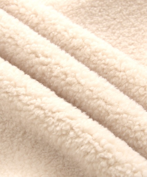 Arnold Palmer（アーノルドパーマー）の「ボア フーディ ショートコート（その他アウター・レディース・ブラック/ブラウン/アイボリー・L/M/S）」の20枚目の写真