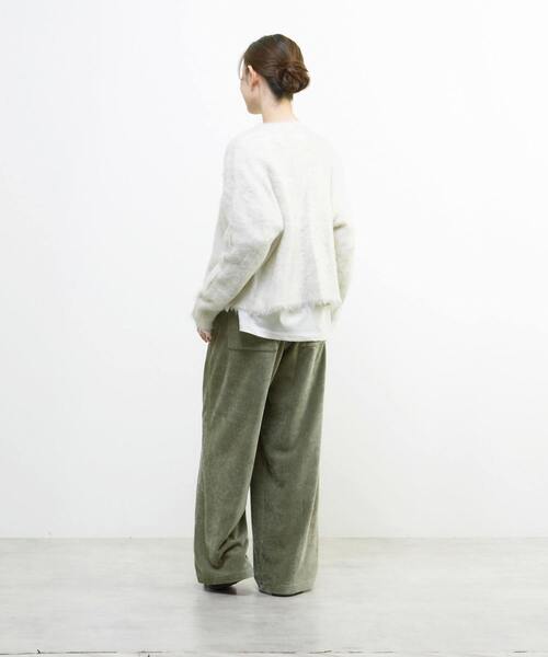 LOGEMENT DE CLAIRE(ロジュモンドクレール)の「イージーストレートパンツ(その他パンツ・レディース・ブラウン/グレー/グリーン・2/3)」の8枚目の写真