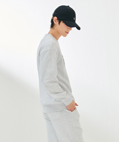 CHASECULT(チェイスカルト)の「共用グラフィックロゴスウェット-DARU5115B0E(スウェット・メンズ・ライトグレー・100/105/90/95)」の4枚目の写真