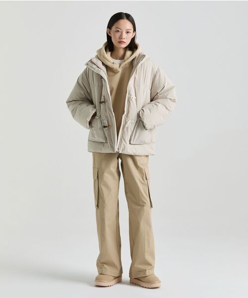 MUSINSA STANDARD WOMAN（ムシンサスタンダードウーマン）の「ウィメンズヘリンボーンワイドカーゴパンツ[ベージュ]（その他パンツ・レディース・その他・30/24/25/26/27/28/29）」の10枚目の写真